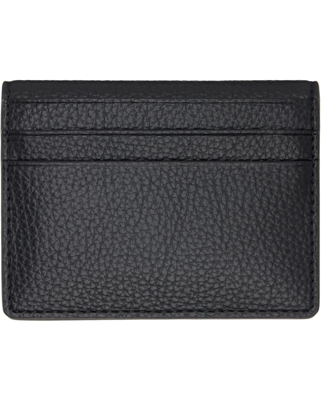Vivienne Westwood Black Bifold Card Holder for men