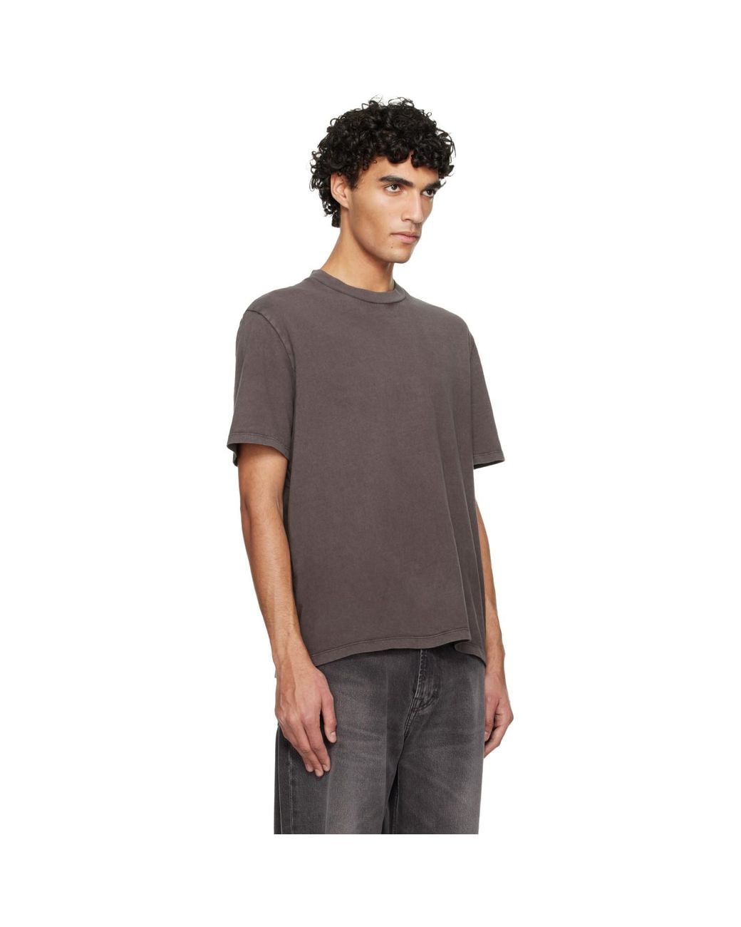 Our Legacy Purple Box T-Shirt for men