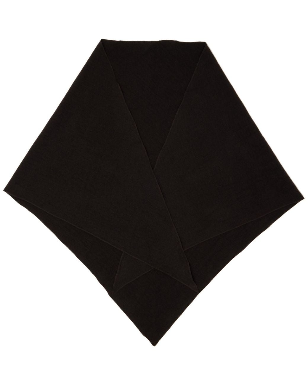 colbo Black Triangle Scarf for men