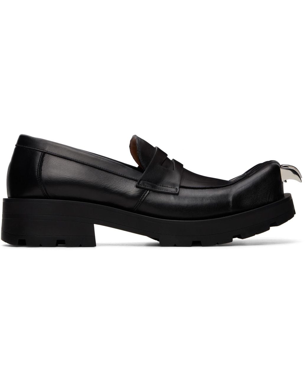 Charles Jeffrey Black Claw Moggies Loafers for men