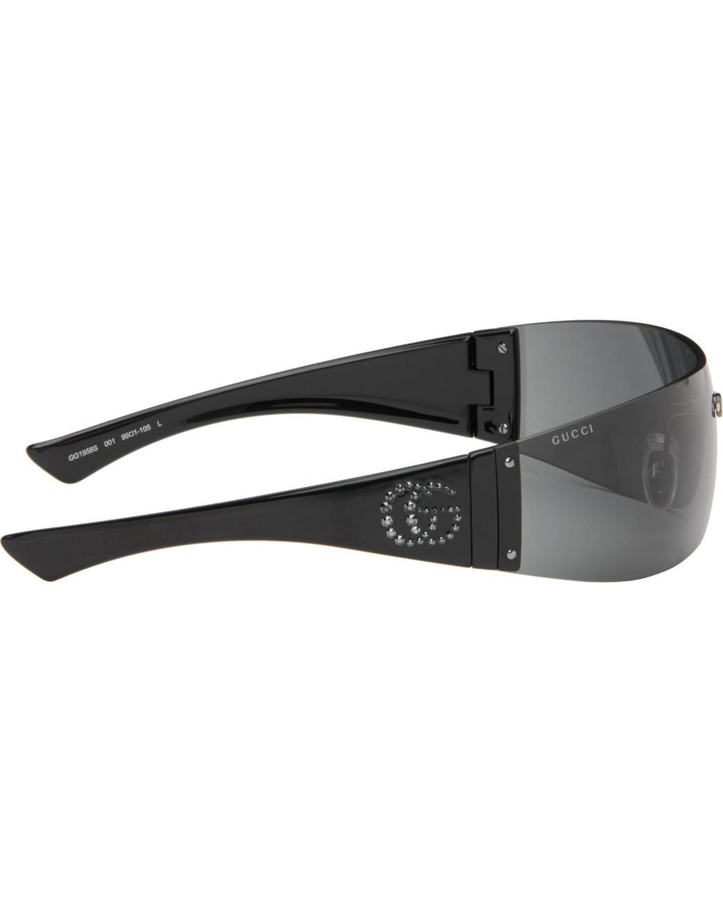 Gucci Black Leonie Mask Sunglasses
