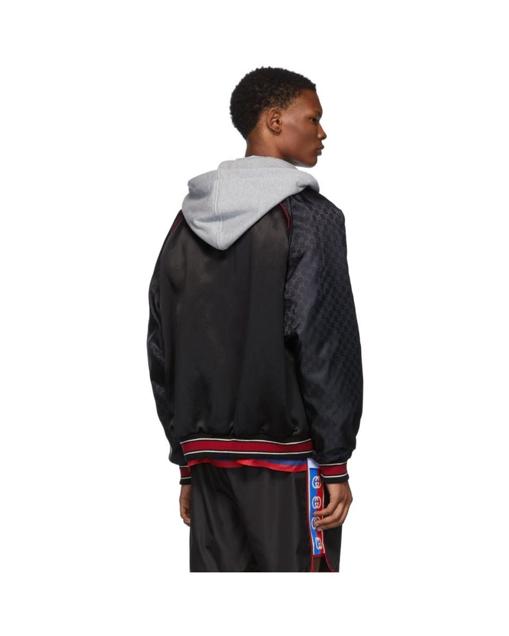 Gucci Off The Grid Zip-up Jacket in Black for Men | Lyst