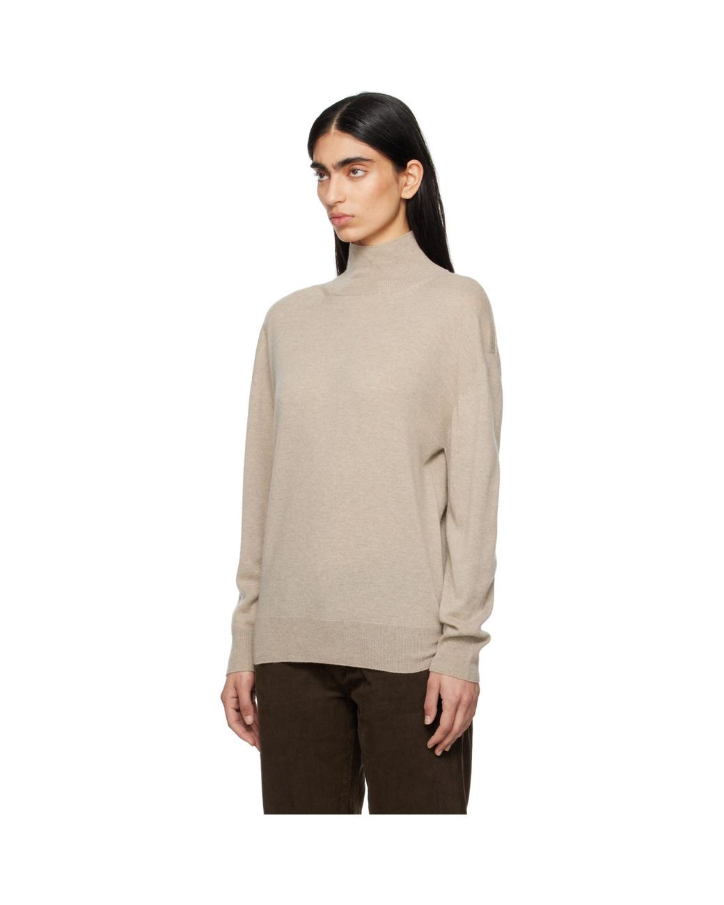 The Row Natural Jabari Turtleneck