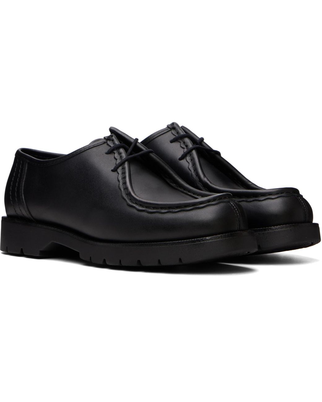 Kleman Black Padror Derbys for men