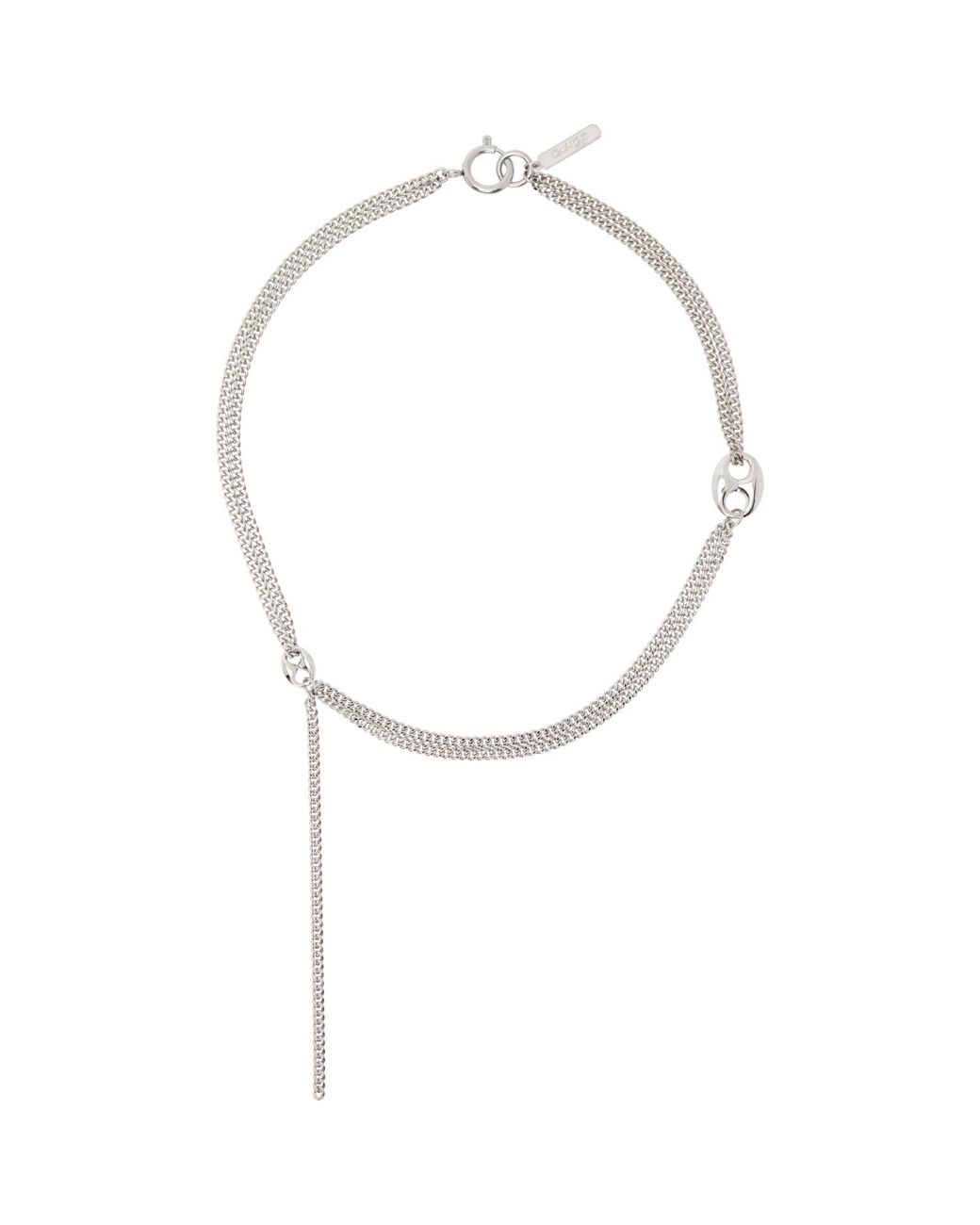 Justine Clenquet Metallic Nino Necklace for men