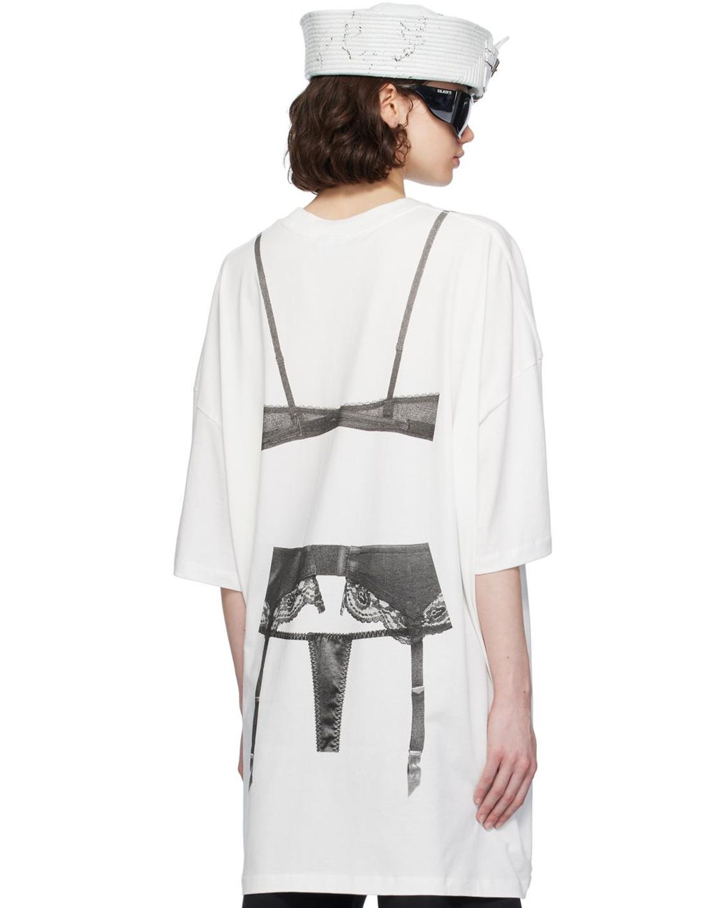 VAQUERA Trompe L'œil T-shirt in White | Lyst UK VAQUERA Trompe L'œil T-shirt in White | Lyst UK