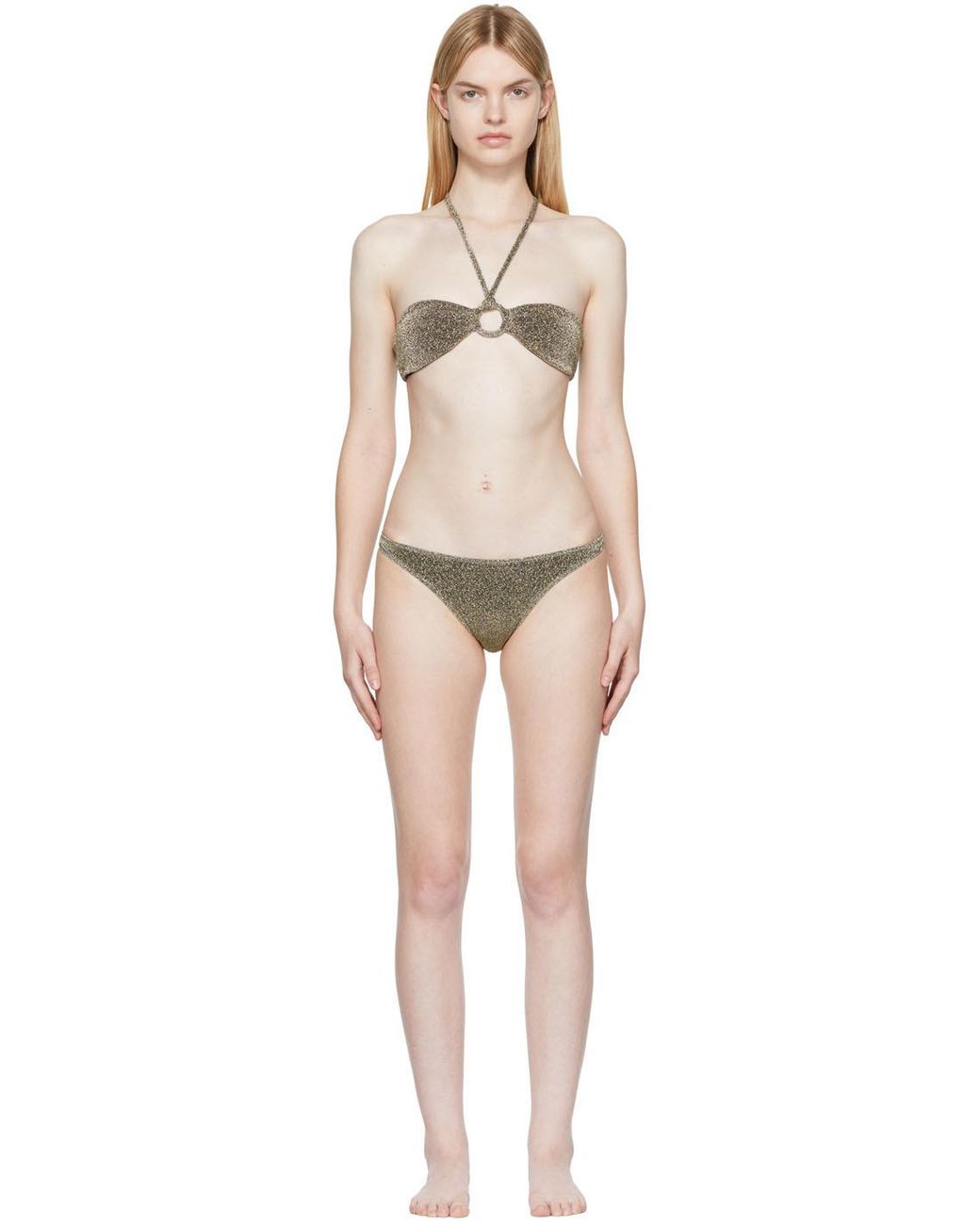 Bikini dango doréargenté Simon Miller en coloris Multicolor