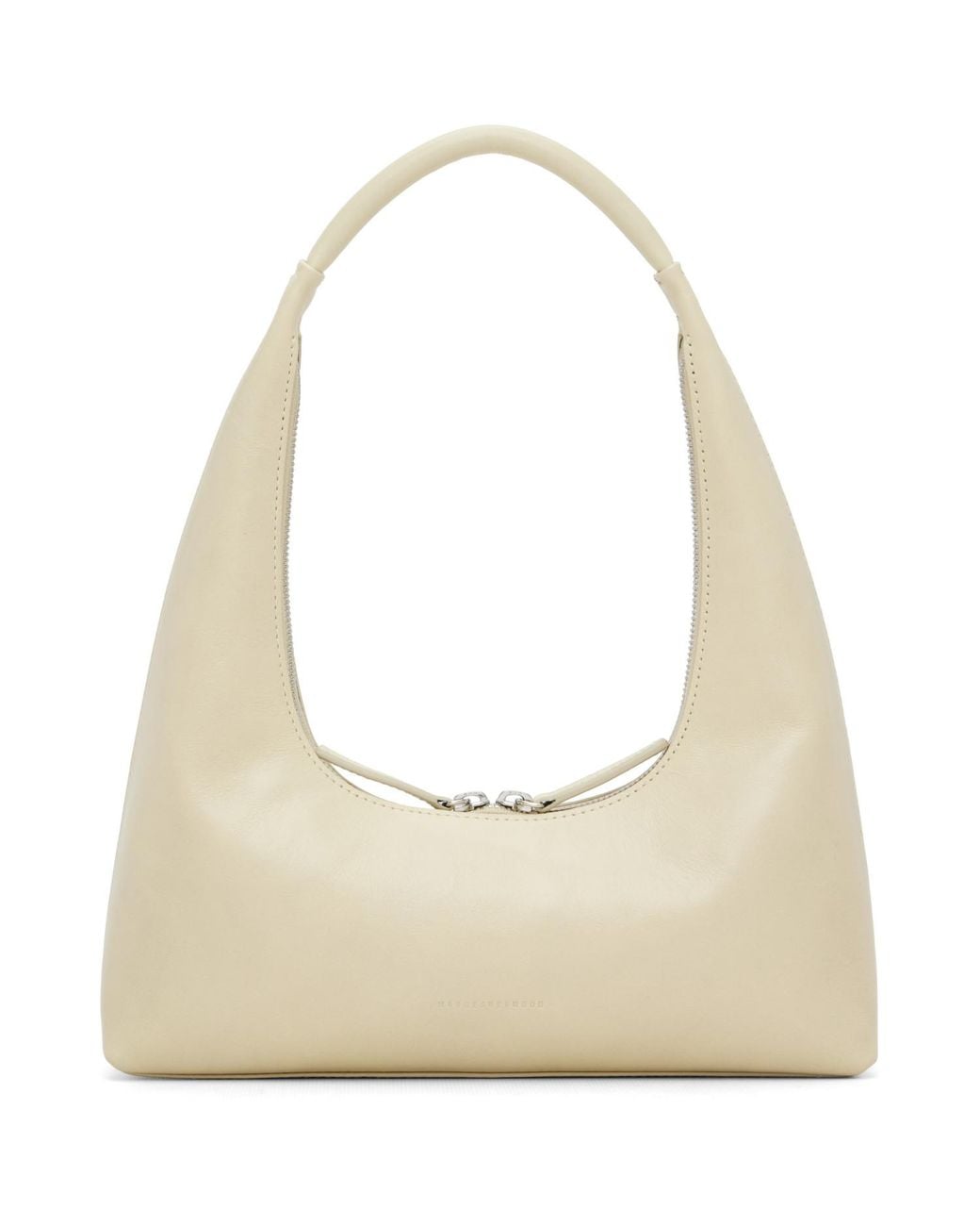 MARGE SHERWOOD Natural Off- Leather Shoulder Bag
