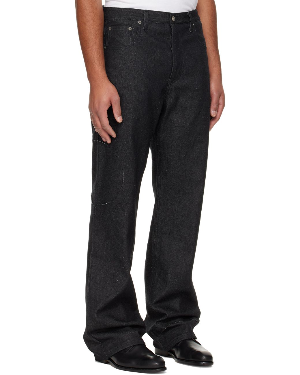 Edward Cuming Black Circle Window V01S Jeans for men