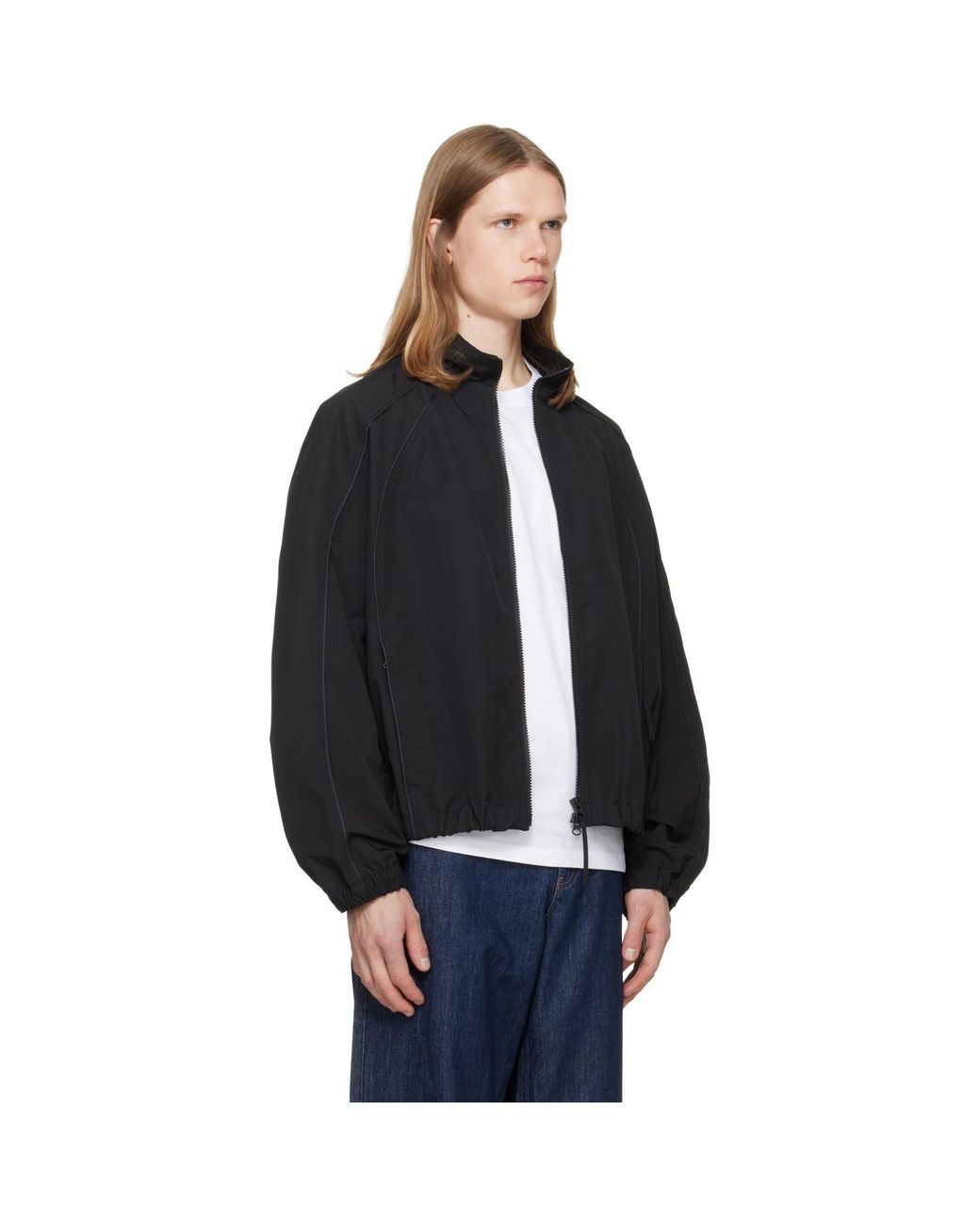 Helmut Lang Black Track Jacket for men