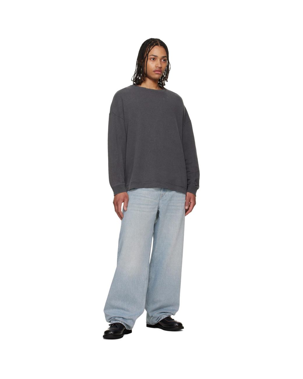 Our Legacy Black Slack Sweatshirt for men