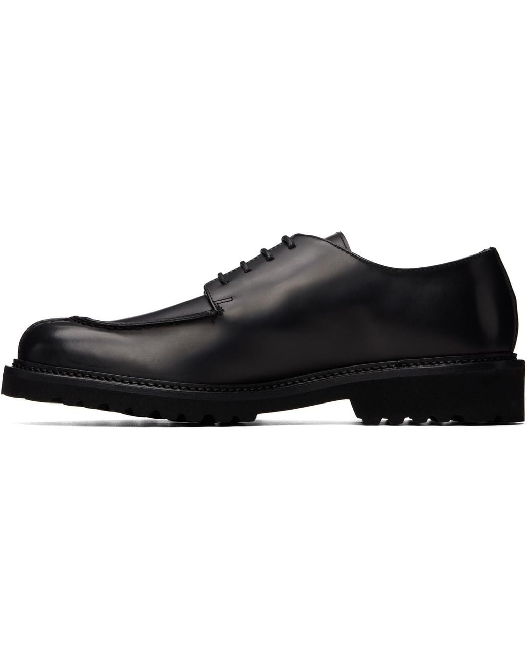 Common Projects Black Apron Derbys for men