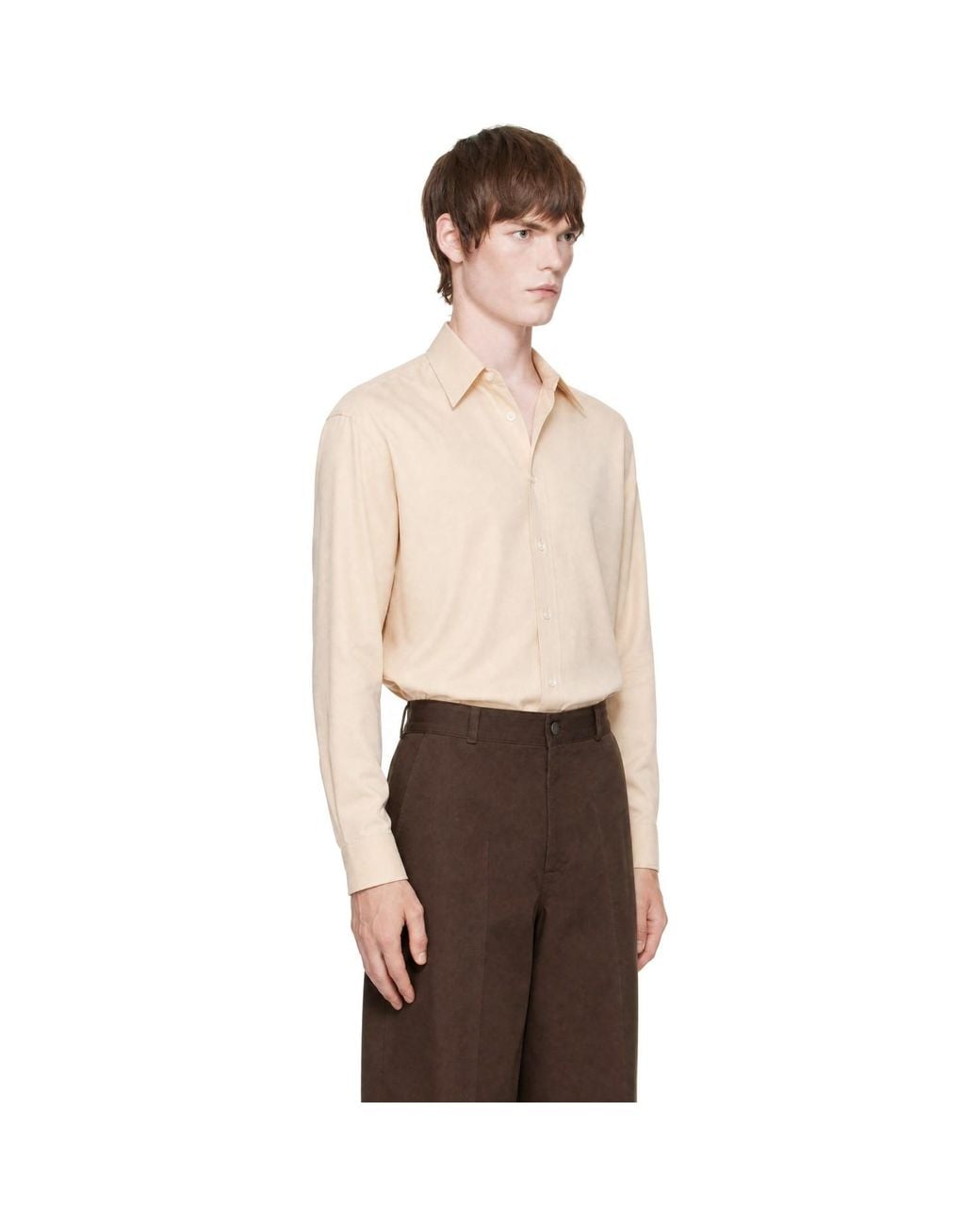 Lemaire Natural Fluid Shirt for men