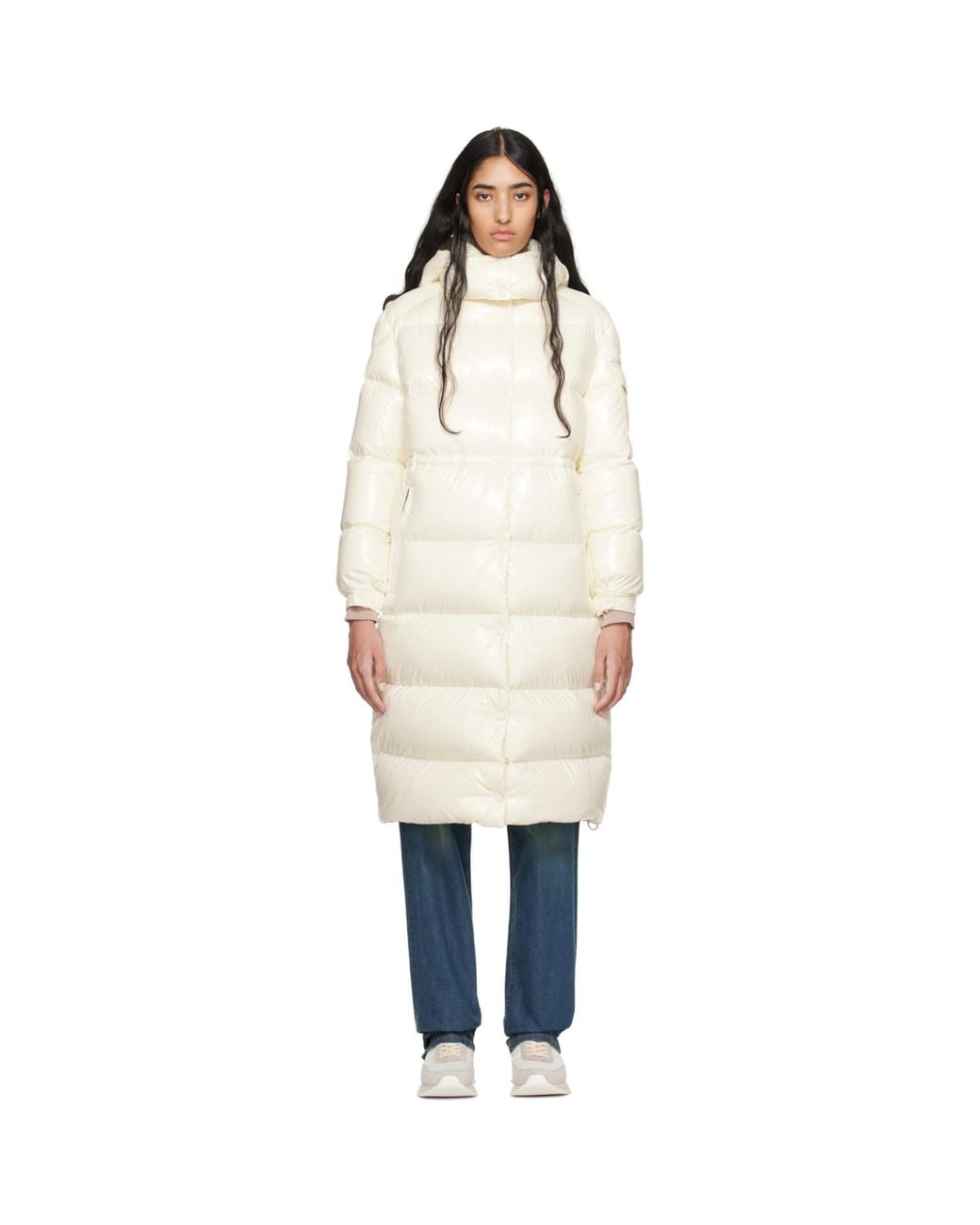 Moncler Black Off- Cavettaz Down Coat