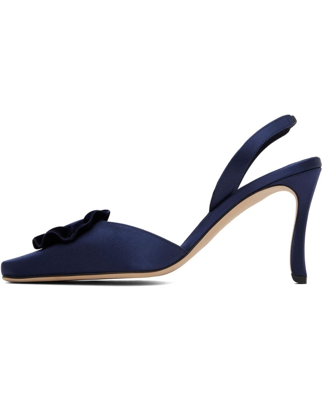 Manolo Blahnik Blue Caulosli Heels