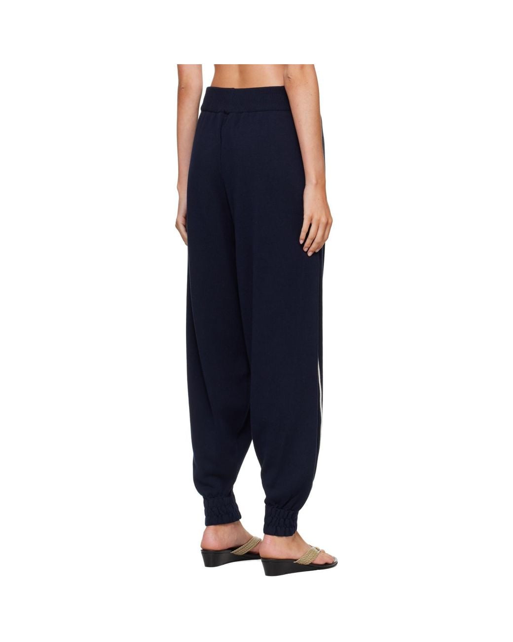 Cordera Blue Organic Cotton Sporty Lounge Pants