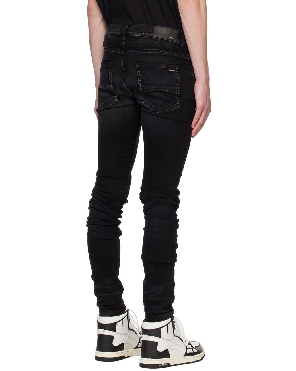 AMIRI Black Stack Jeans