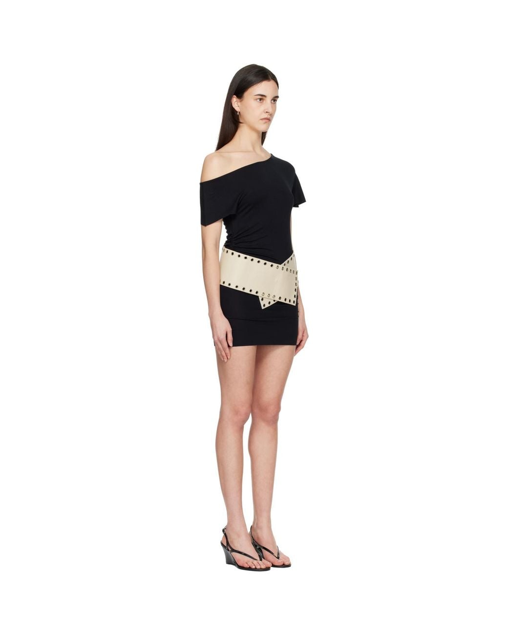 GIMAGUAS Black Daria Minidress