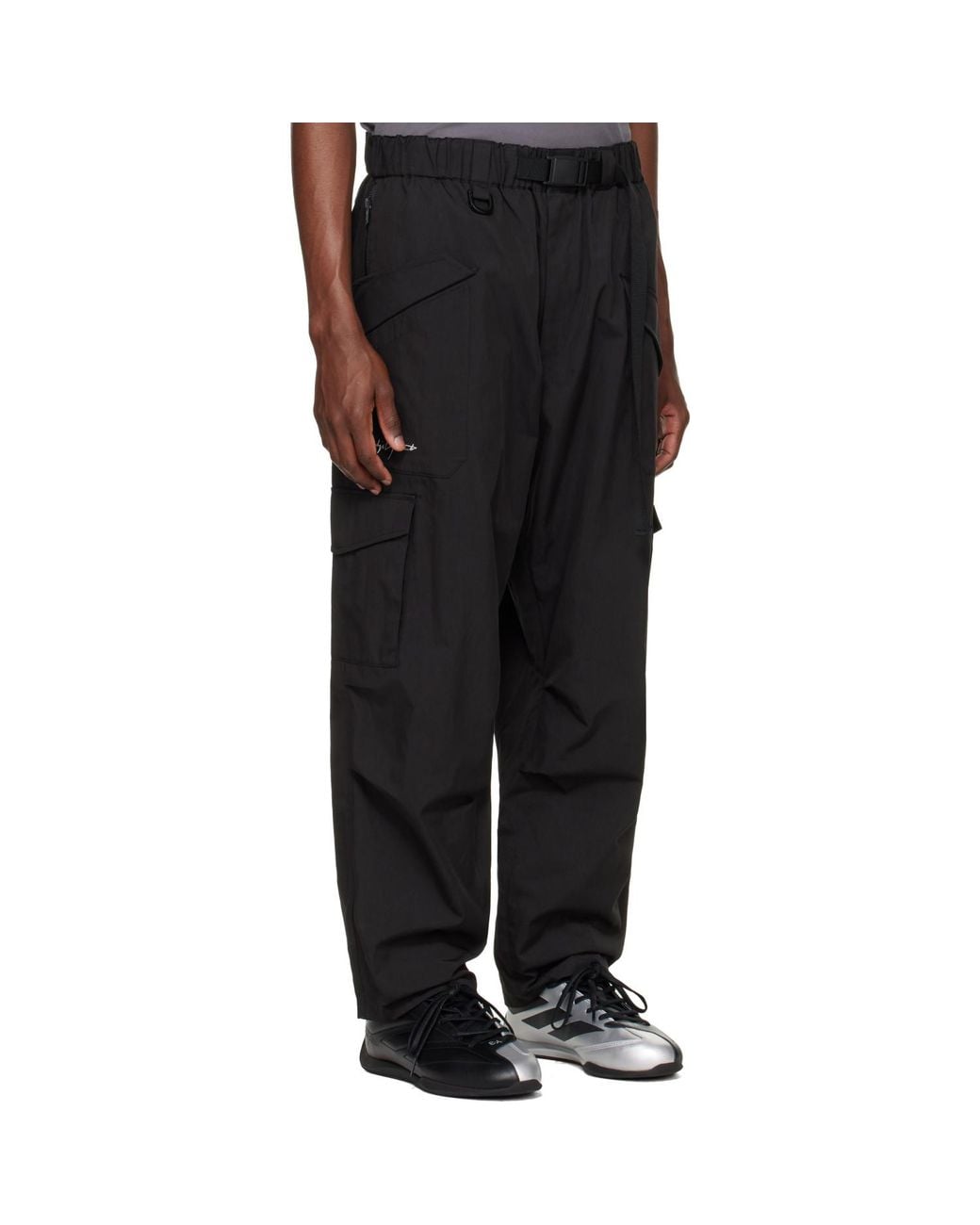 Y-3 Black Mercedes-Amg F1 Edition Cargo Pants for men