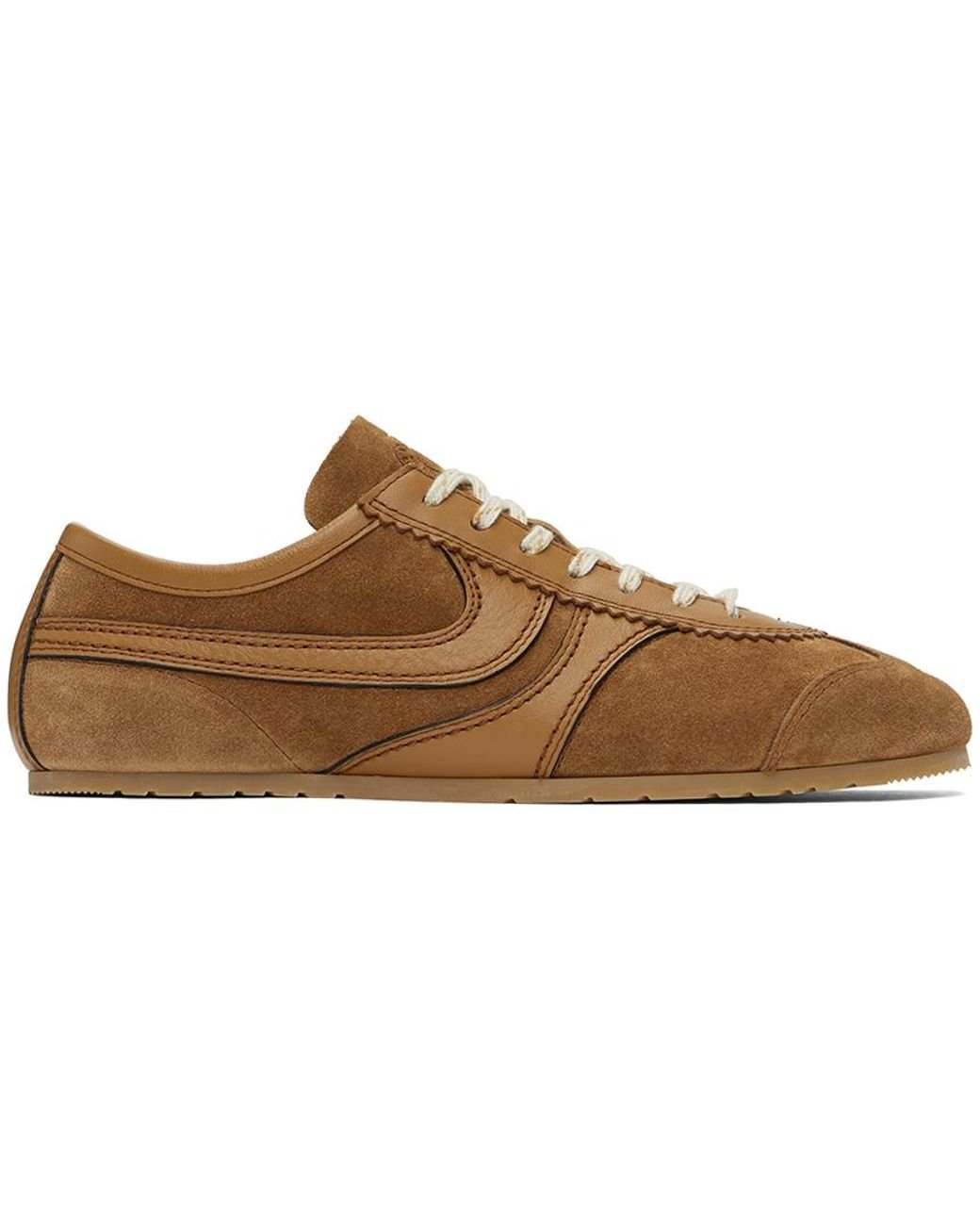 メンズ Dries Van Noten タン スエード スニーカー ブラック | Lyst メンズ Dries Van Noten タン スエード スニーカー ブラック | Lyst