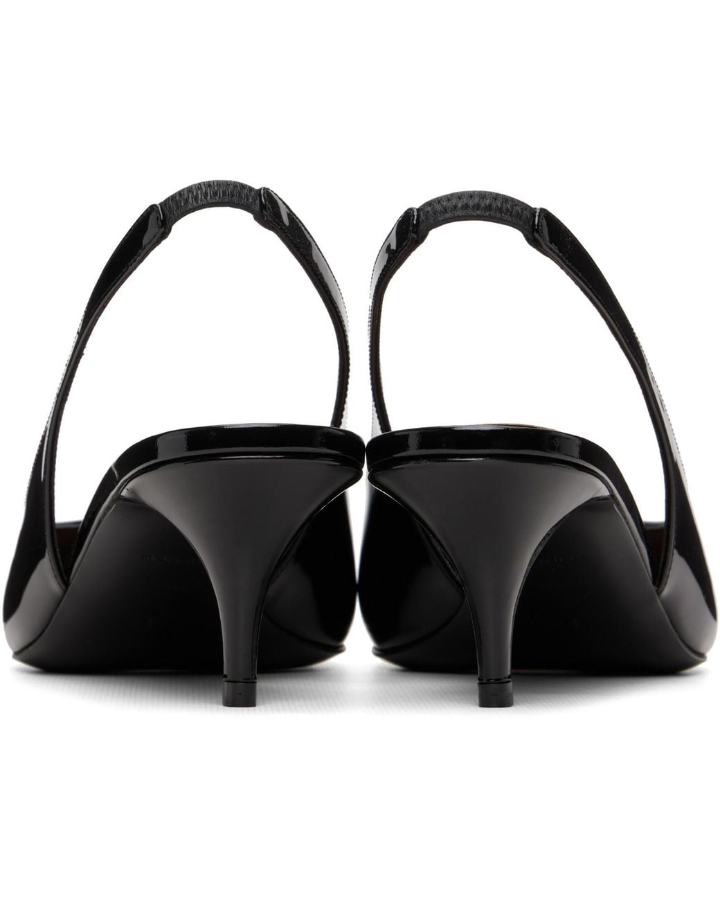 AMINA MUADDI Black Anok Sling 55 Heels