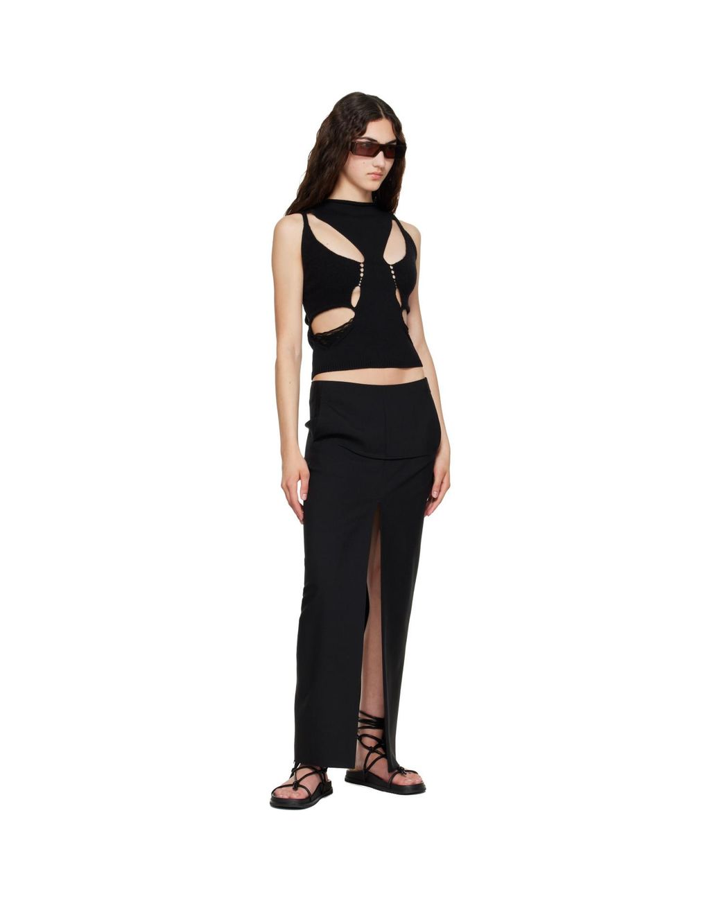 Rick Owens Black Tower Tanja Top