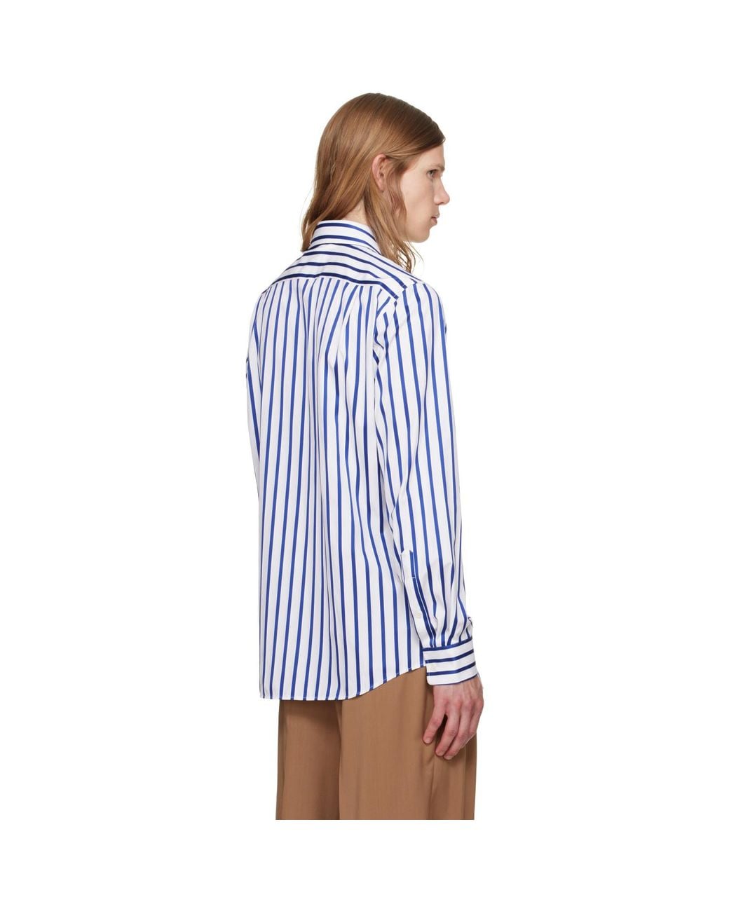 Vivienne Westwood Blue Two Button Krall Shirt for men