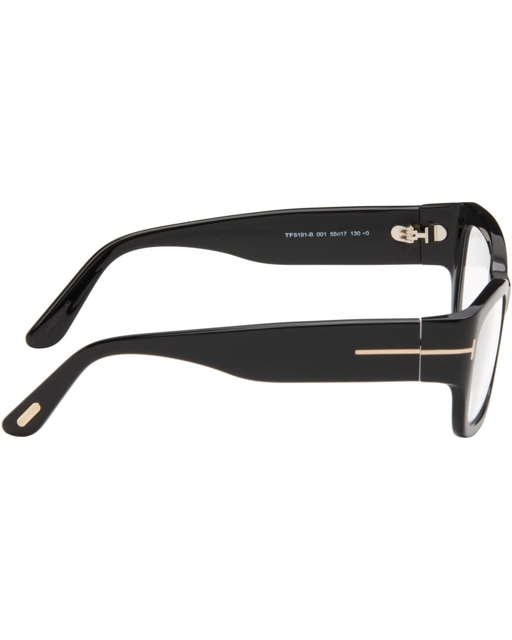 Tom Ford Brown Rectangular Block Glasses for men