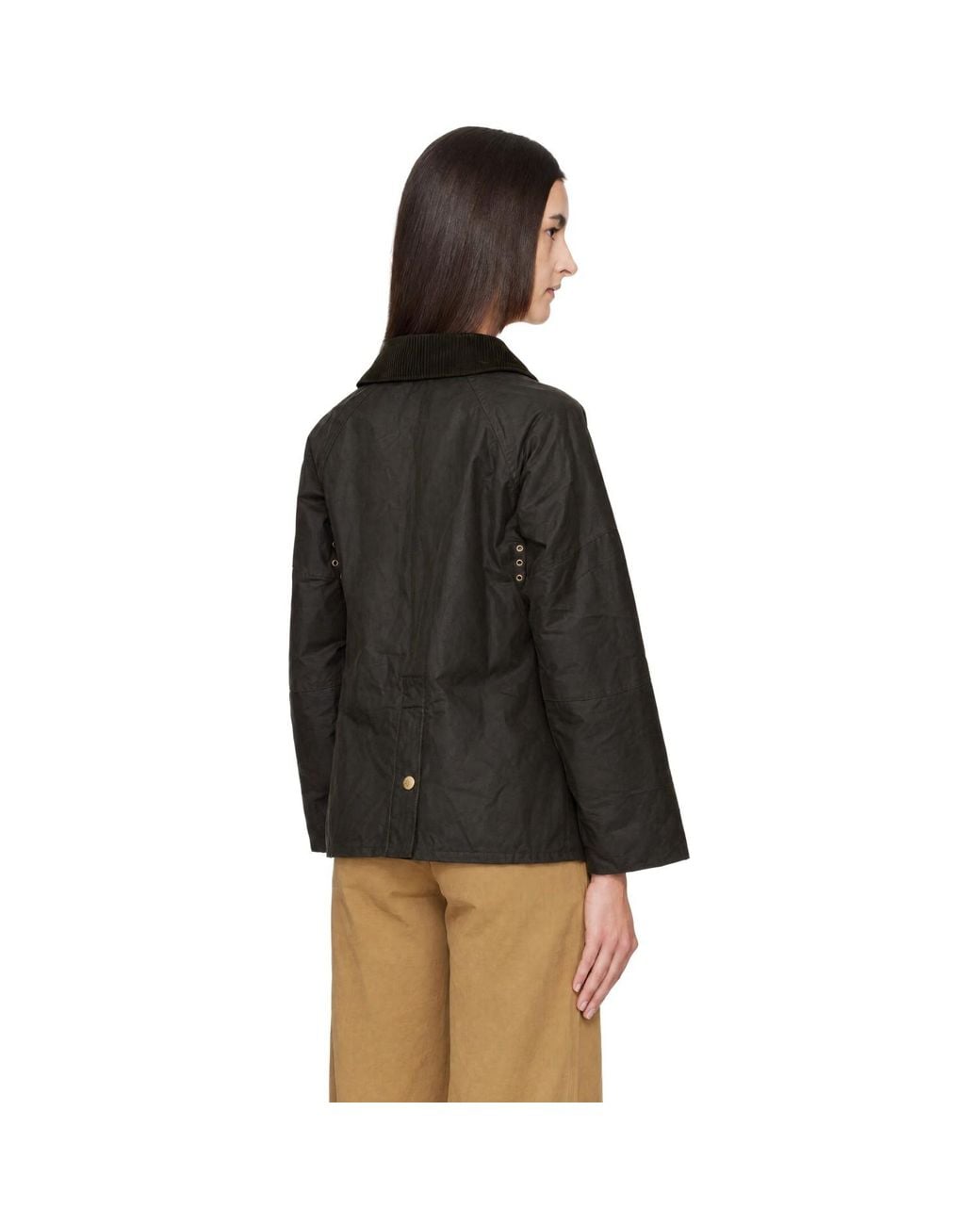Barbour Black Allerston Wax Jacket