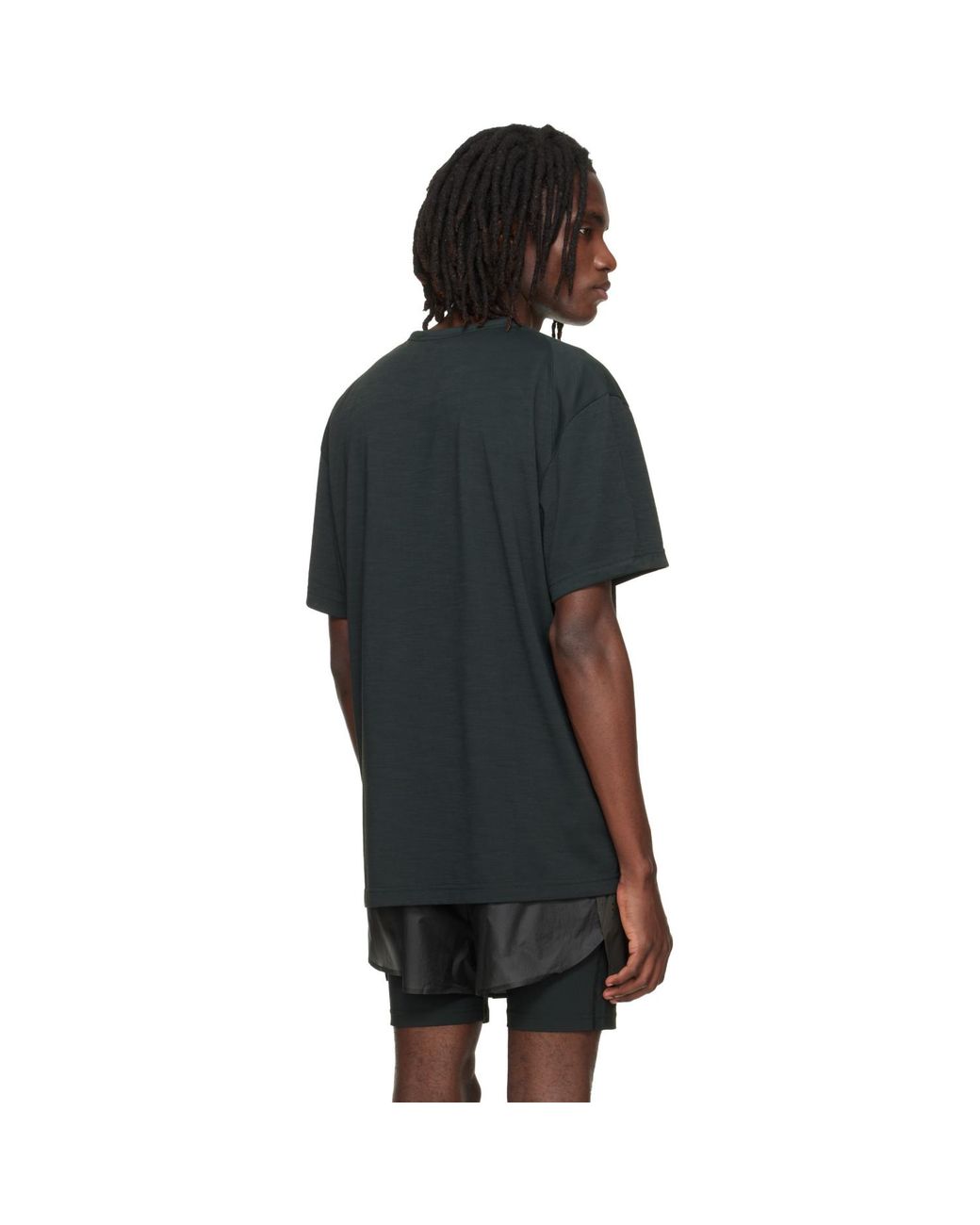 Post Archive Faction PAF Black On Edition Running T-Shirt for men