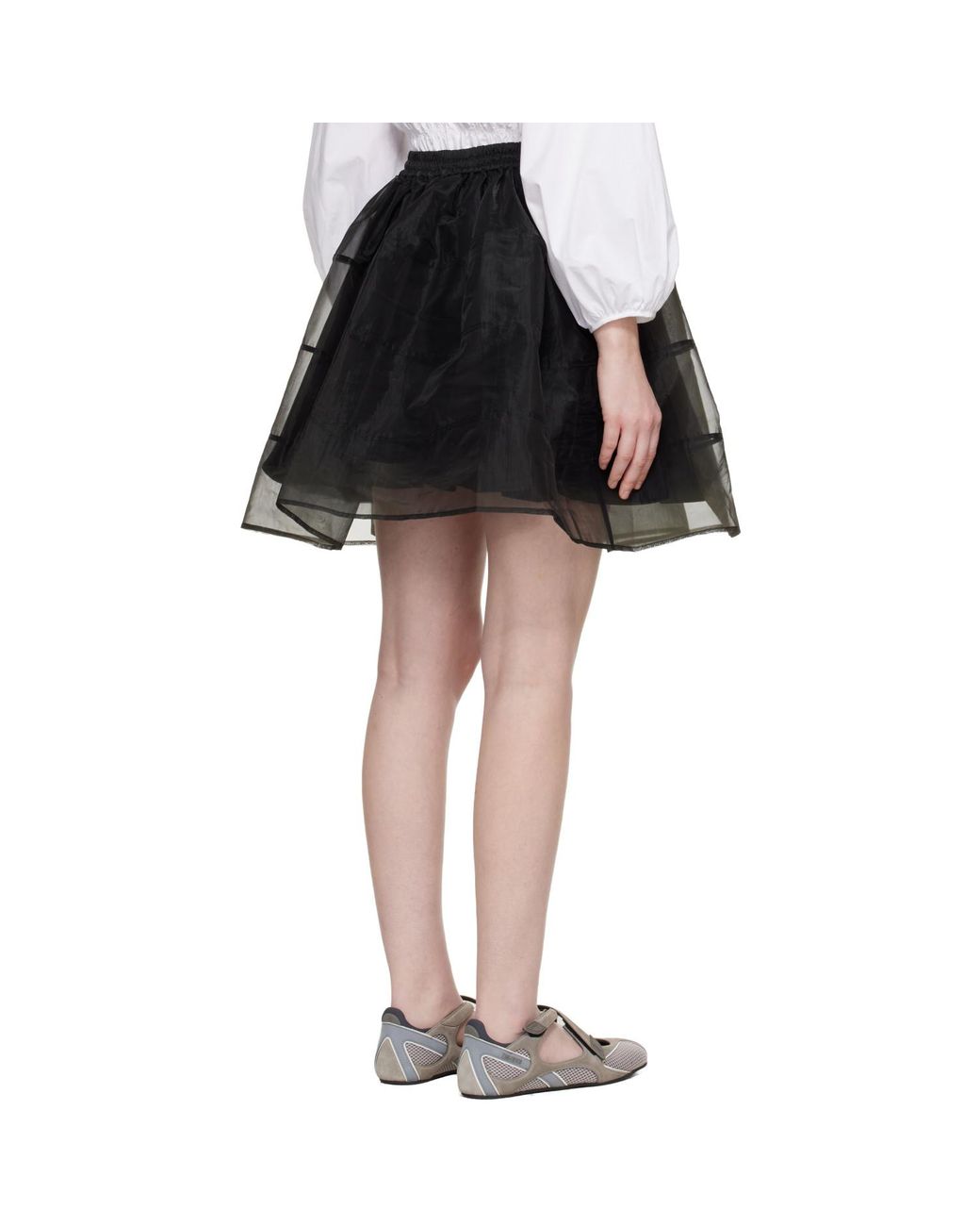 CECILIE BAHNSEN Black Cbcayla Miniskirt