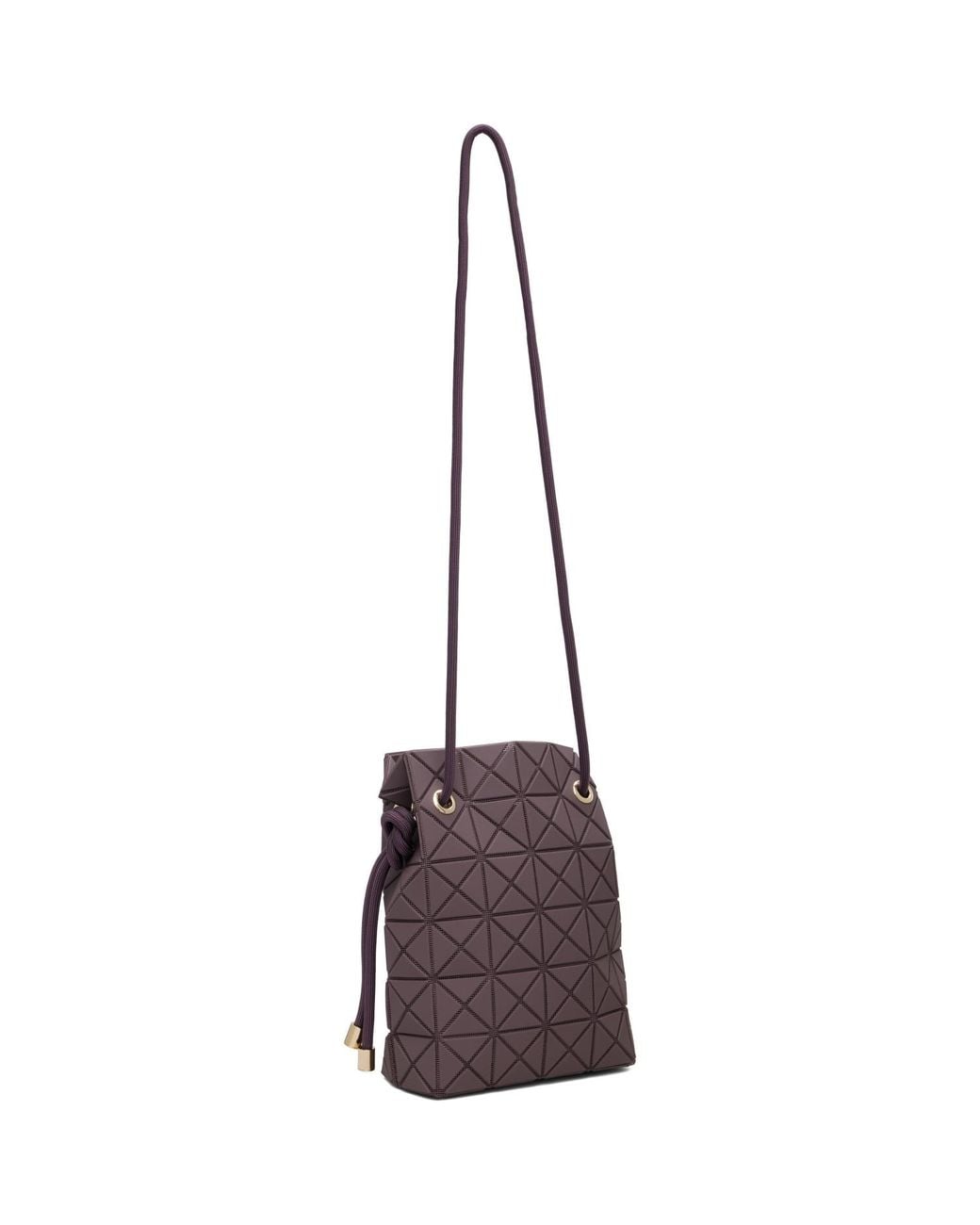 Issey Miyake Purple Wring Clay Bag