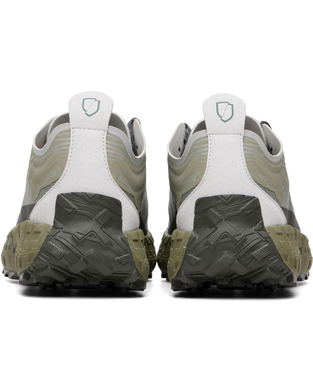 Norda Gray Khaki 001A Sneakers for men
