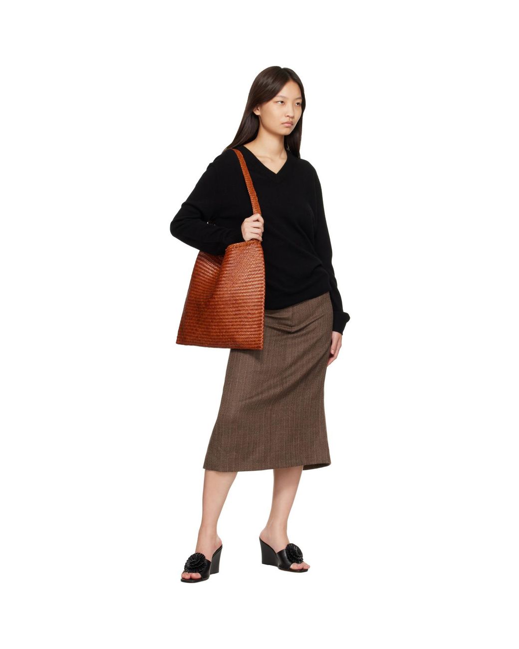 Cabas Ars Brun Dragon Diffusion en coloris Brown