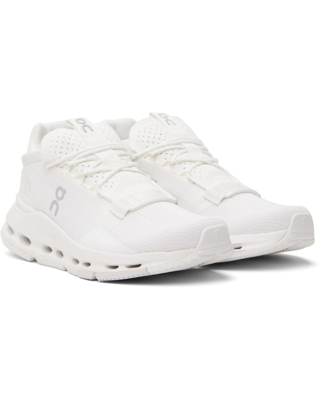 Baskets Cloudnova 2 Blanches On Shoes en coloris Black