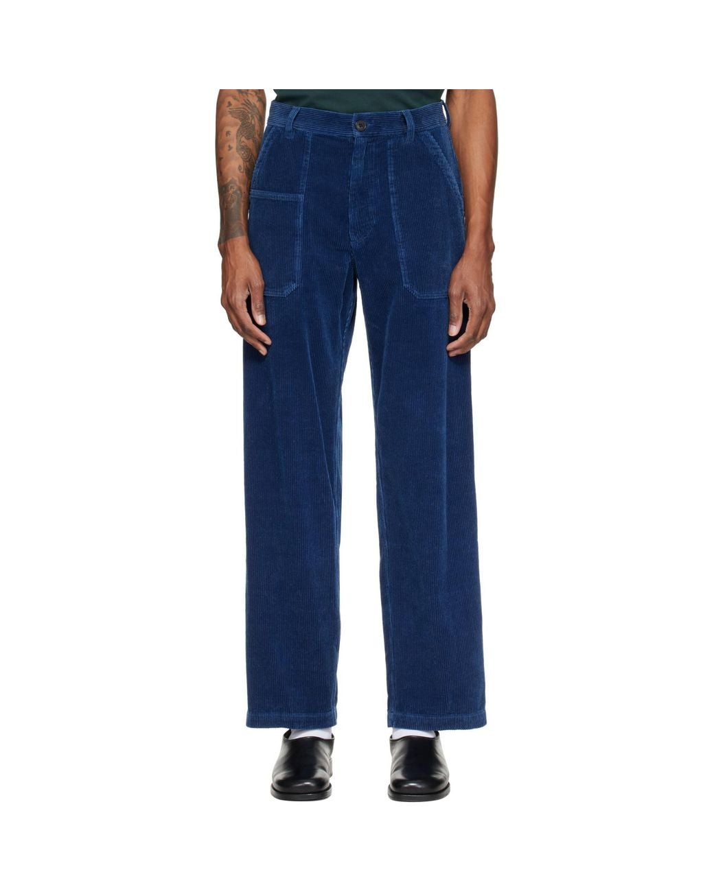 Isabel Marant Blue Ablov Trousers for men