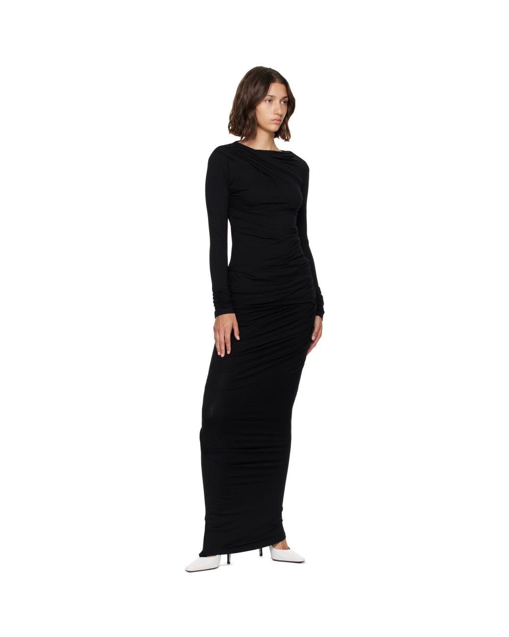 Entire studios Black Drape Top