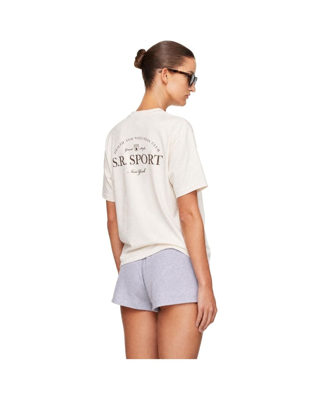 Sporty & Rich White Off- Wimbledon T-Shirt