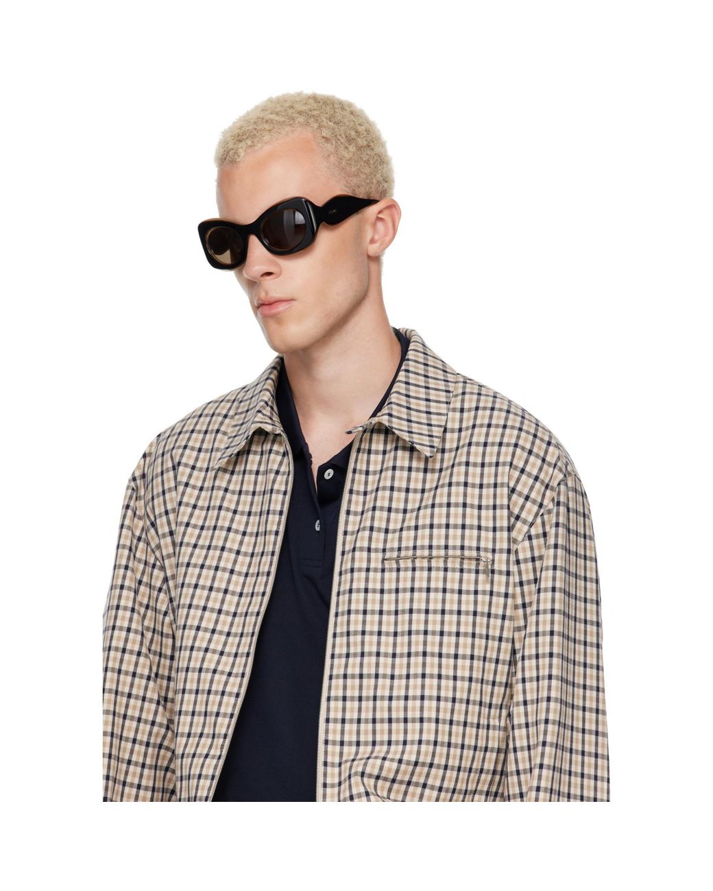 Loewe Brown Sierra Butterfly Sunglasses