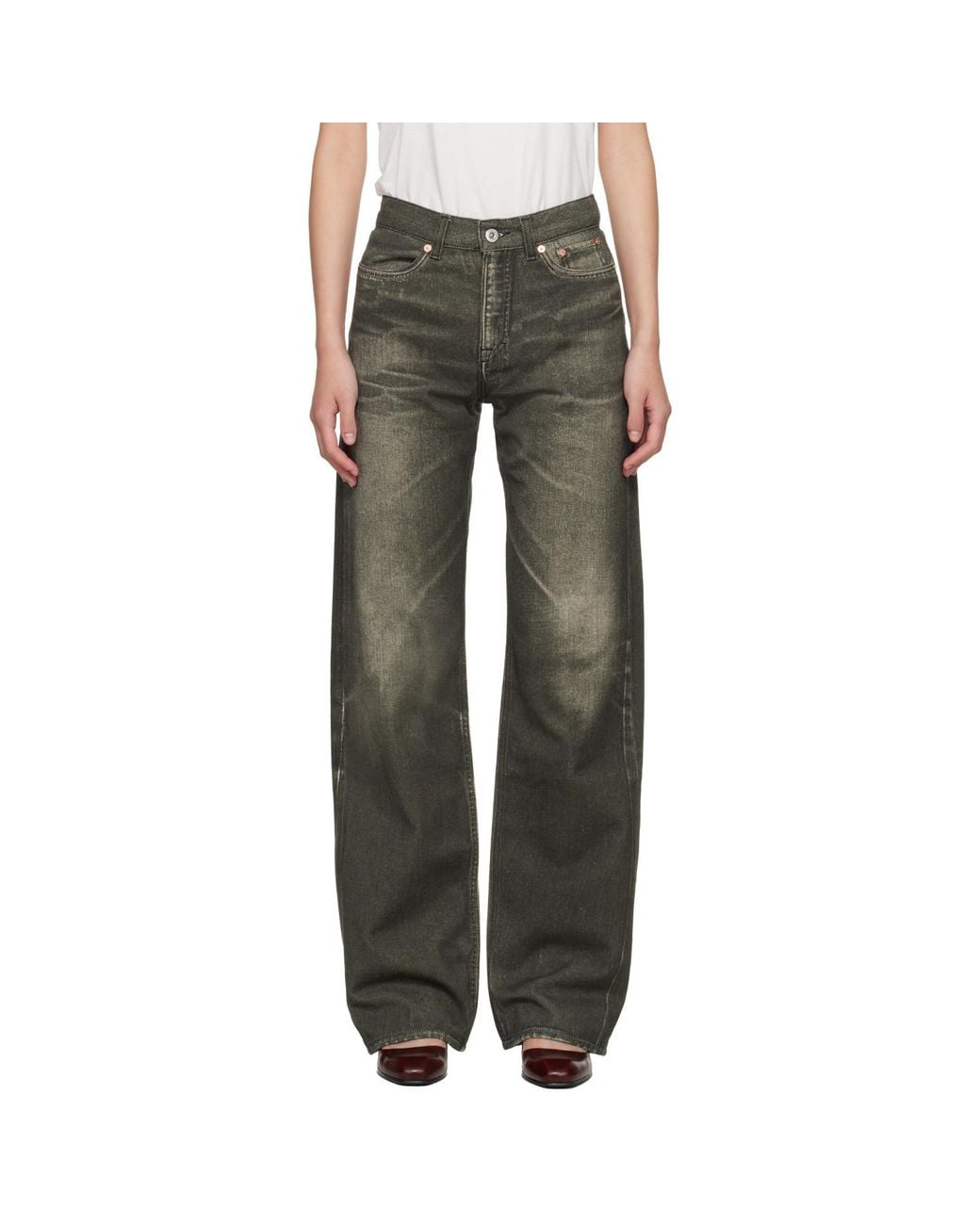 Our Legacy Black Wata Cut Jeans