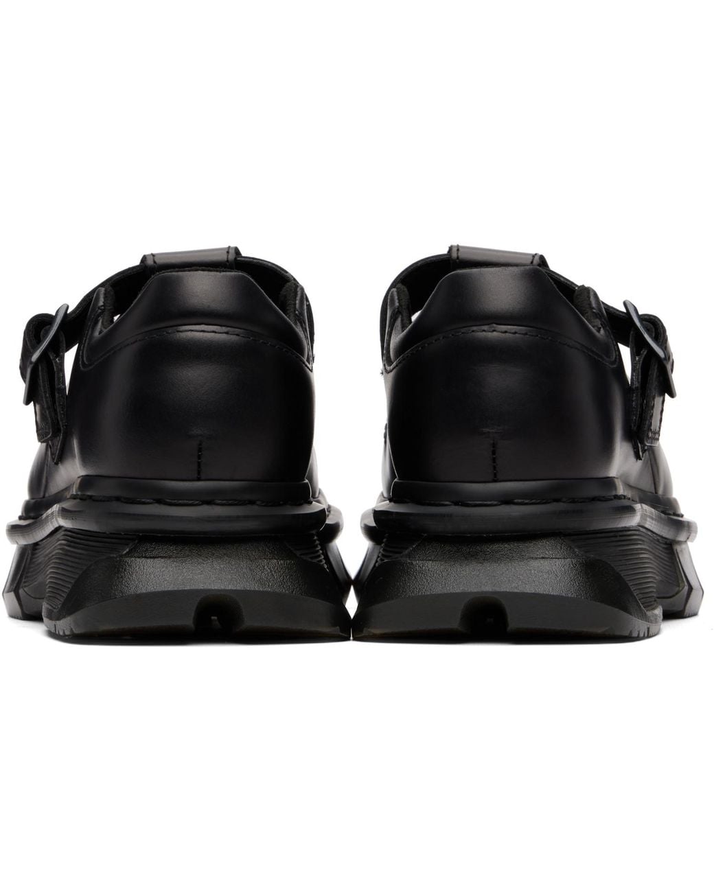 Dr. Martens Black Qubist Fisherman Loafers for men