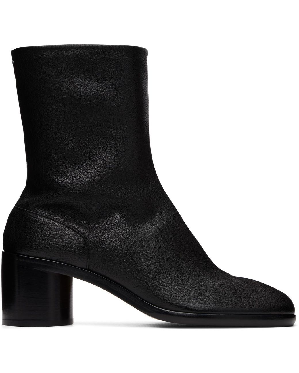 Maison Margiela Black Tabi Ankle Boots for men