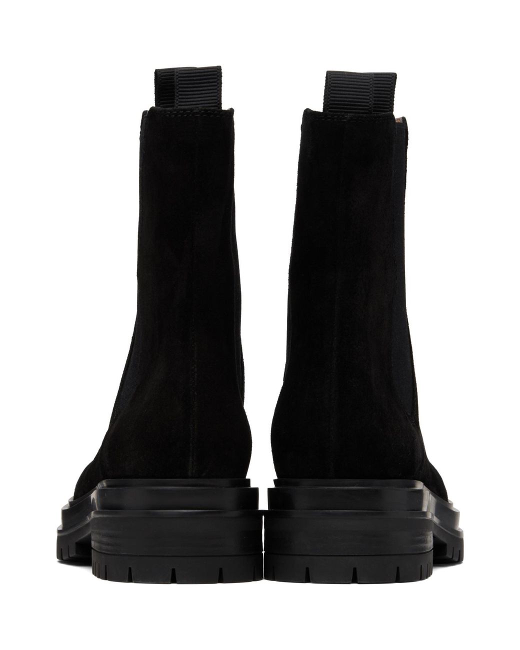 Gianvito Rossi Black Chester Chelsea Boots