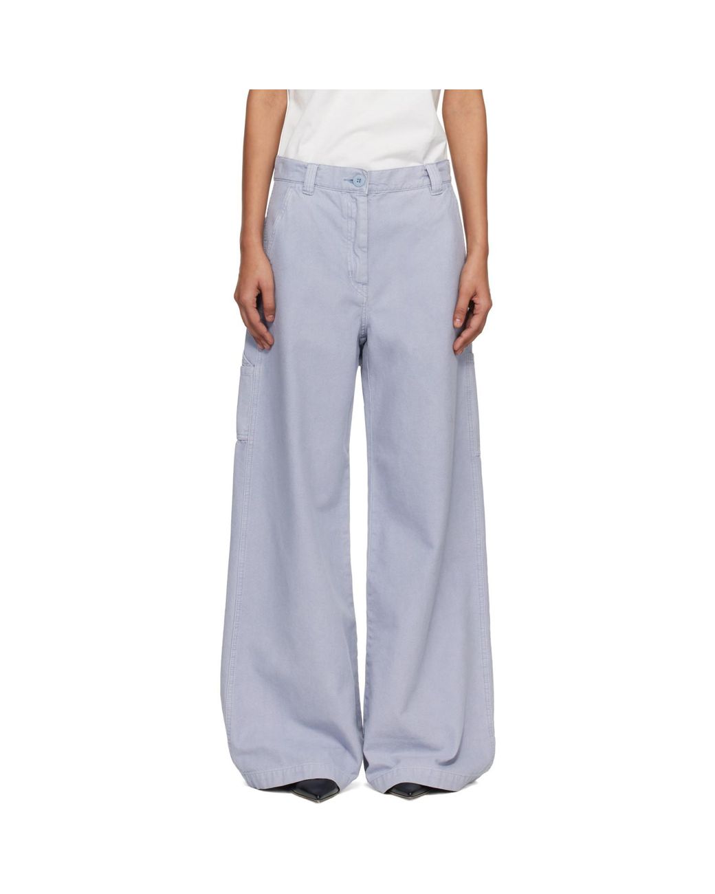 Weekend by Maxmara Blue Wkdskipper Trousers