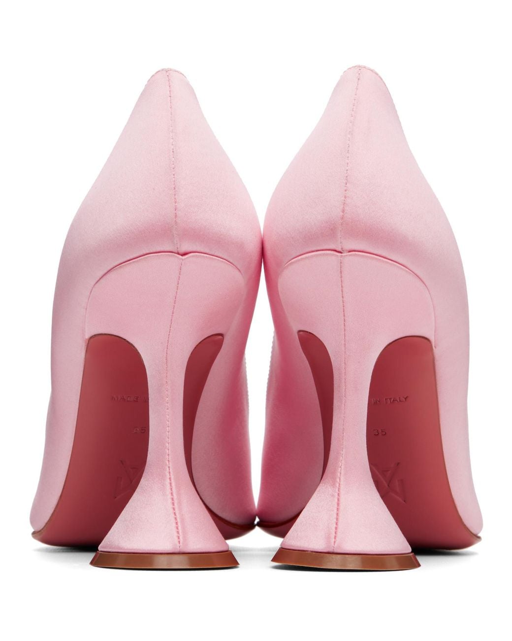 AMINA MUADDI Pink Ami 95 Heels