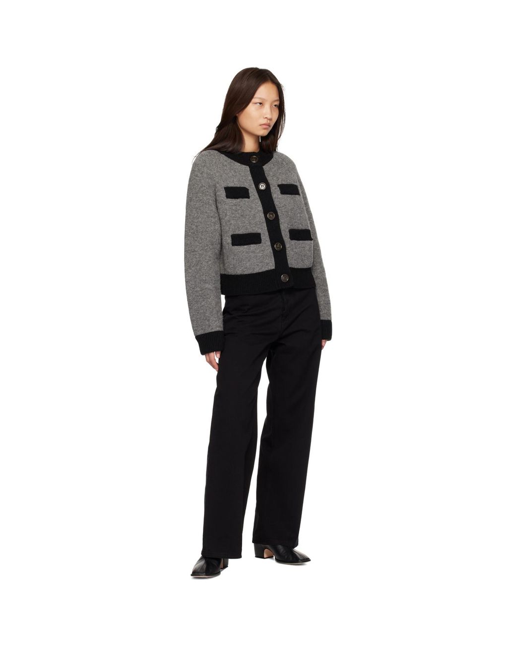 B.B. Wallace Gray Frida Cardigan