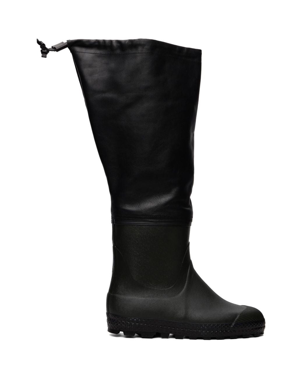 Rier Black Ludwig Reiter Edition Farmer Rain Boots for men