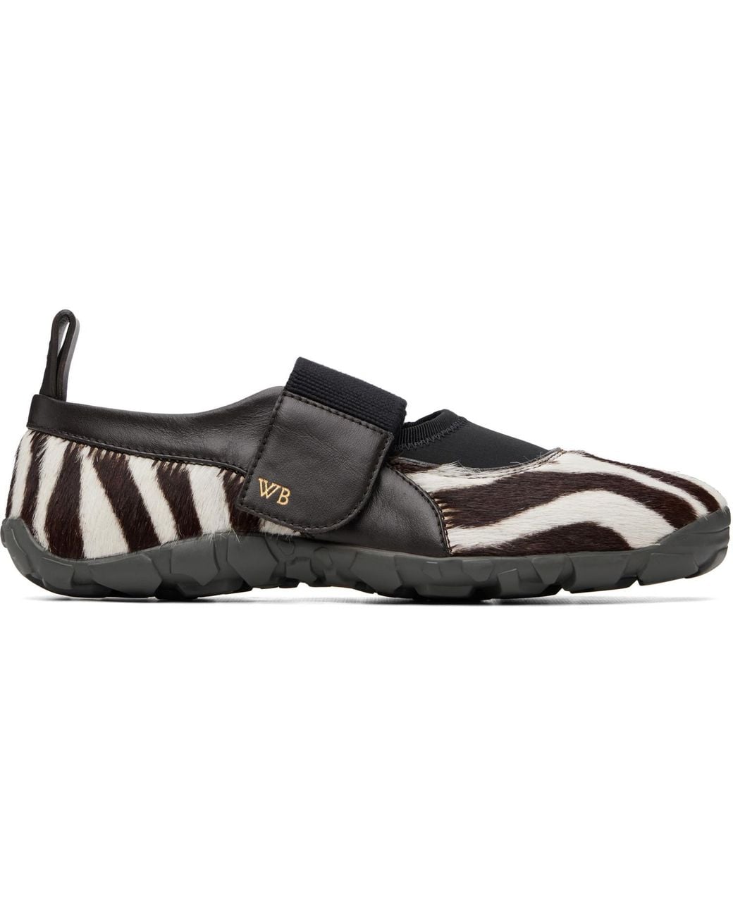 Wales Bonner Black Jewel Mary Jane Sneakers