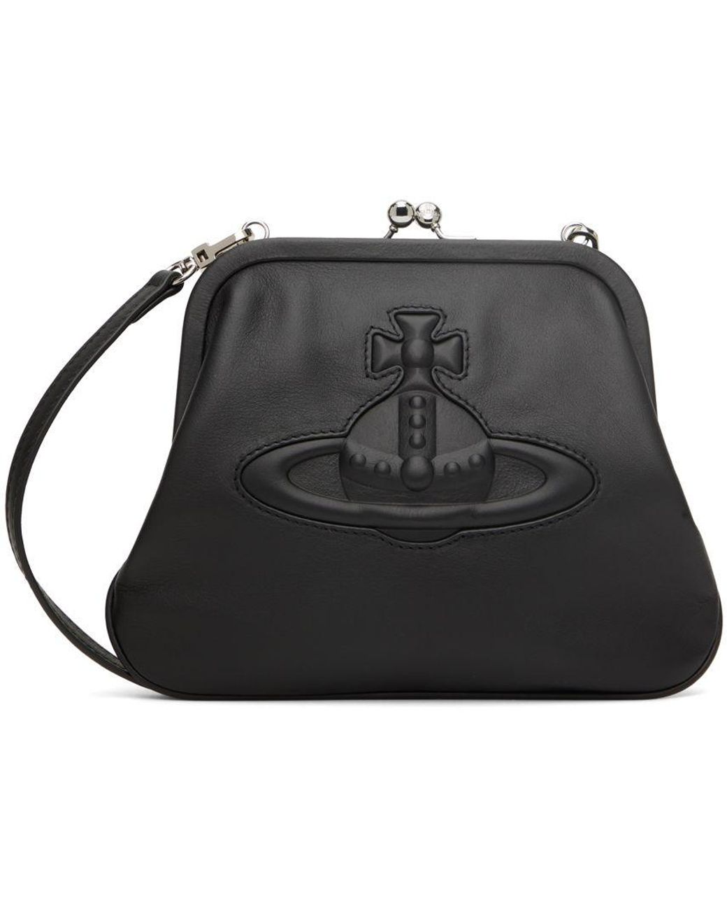 Vivienne Westwood Black Vivienne's Clutch Bag Lyst