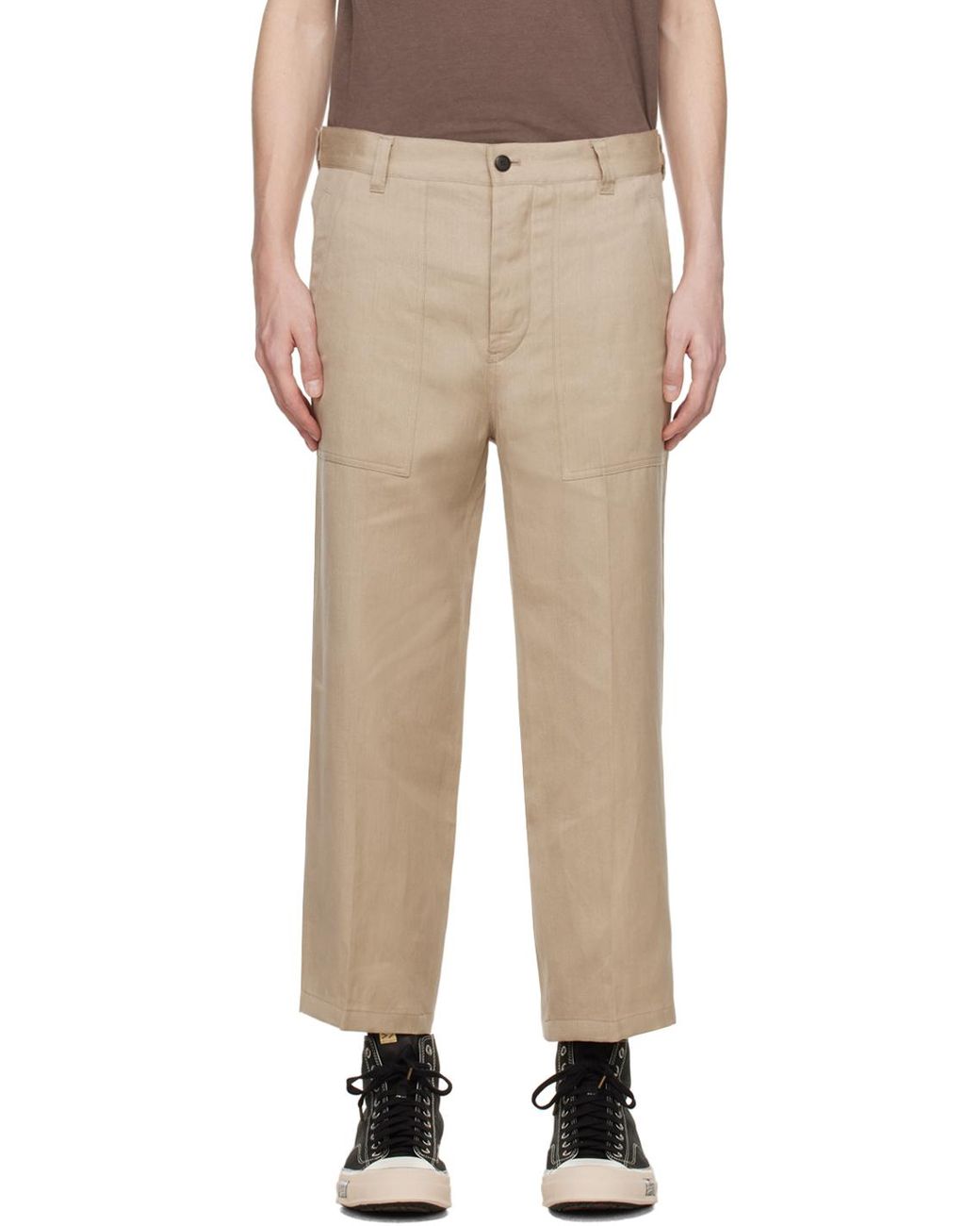 VISVIM ICT ALDA PANTS BROWN
